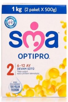 SMA 2 Numara Optipro 1000 gr 1000 gr Devam Sütü kullananlar yorumlar